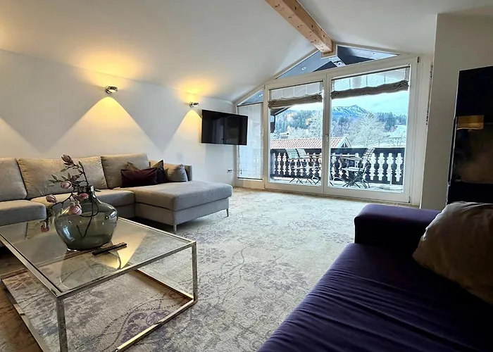 Sonnhof - Luxus Alpine Penthouse NEU ausgestattet für 8 Personen Bad Wiessee